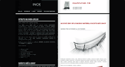 Desktop Screenshot of inox-life.eu