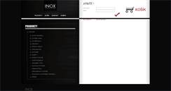 Desktop Screenshot of e-shop.inox-life.eu